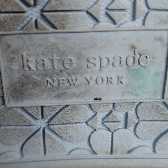 Kate Spade Vale Gray and Black Polka Dot Lace-up Size 9B Sneakers - Picture 10 of 12